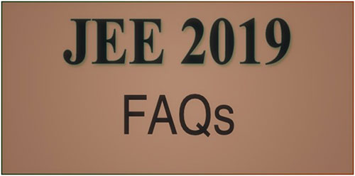 FAQs on JEE 2019