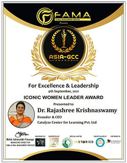 Iconic Women Leader Award